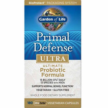 Primal Defense Ultra Ultimate Probiotic Formula, 180 Veg Capsules, by Garden of Life