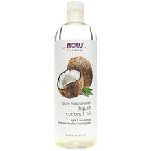 Pure Fractionated Liquid Coconut Oil, by NOW Foods