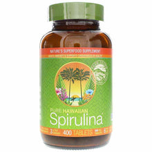 Pure Hawaiian Spirulina, 400 Tablets, by Nutrex Hawaii