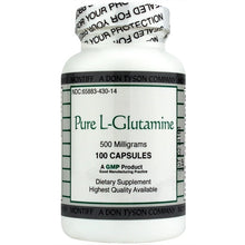 Pure L-Glutamine 500 Mg, 100 Capsules, by Montiff