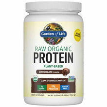 Raw Organic Protein, Chocolate, 24.69 Oz, by Garden of Life