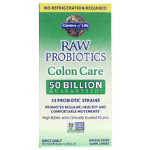 Raw Probiotics Colon Care 50 Billion Shelf-Stable, by Garden of Life
