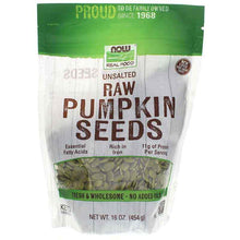 Raw Pumpkin Seeds Unsalted, by NOW Foods