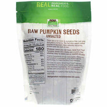 Raw Pumpkin Seeds Unsalted, by NOW Foods, image #2