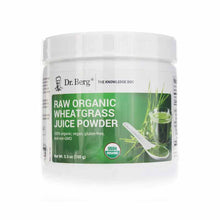 Raw Organic Wheatgrass Juice Powder, Unflavored, by Dr. Berg Nutritionals