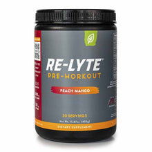 Re-Lyte Pre-Workout Mix, Peach Mango, by Redmond Life