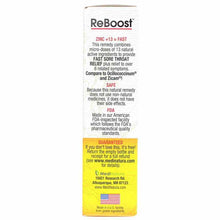 Reboost Sore Throat Spray Zinc +13, Cherry, by MediNatura, image #4