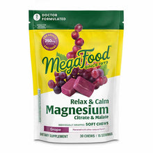 Relax + Calm Magnesium Soft Chews, by Megafood