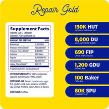 Repair Gold, 60 Capsules, by Enzymedica, image #2