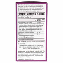 Resveratrol 500 Mg with Pterostilbene, by Reserveage Nutrition, image #2
