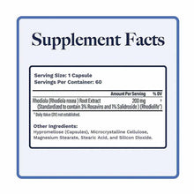 Rhodiola | NEW!, 60 Capsules, by Utzy Naturals, image #2