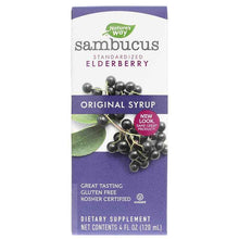 Sambucus Elderberry Original Syrup, 4 Oz, by Natures Way