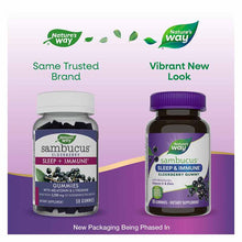 Sambucus Sleep + Immune Gummies, 50 Gummies, by Natures Way, image #3