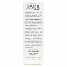SAMe 400 Mg, 30 Tablets, by Jarrow Formulas, image #4