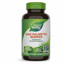 Saw Palmetto Berries, 180 Vegan Capsules, by Natures Way