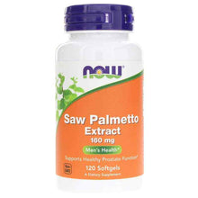Saw Palmetto Extract 160 Mg, 120 Softgels, by NOW Foods