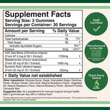 Sea Moss Gummies, 60 Gummies, by Double Wood Supplements, image #4