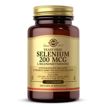 Selenium 200 Mcg Yeast-Free, 100 Tablets, by Solgar