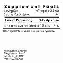 Selenium Solution, by Allergy Research Group, image #2