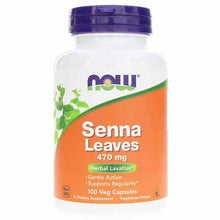 Senna Leaves 470 Mg, by NOW Foods