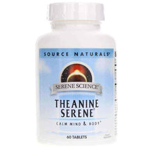 Serene Science Theanine Serene, 60 Tablets, by Source Naturals