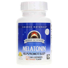 Sleep Science Melatonin 2.5 Mg Lozenges, by Source Naturals