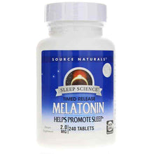 Sleep Science Melatonin 2 Mg Timed Release, 240 Tablets, by Source Naturals