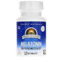 Sleep Science Melatonin 3 Mg Tablets, by Source Naturals
