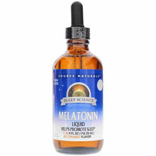 Sleep Science Melatonin Liquid, Orange, 4 Oz, by Source Naturals