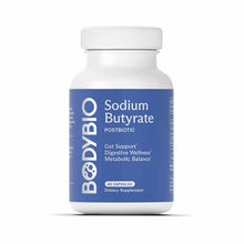 Sodium Butyrate, 60 Capsules, by BodyBio