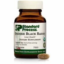 Spanish Black Radish, 30 Tablets, by Standard Process