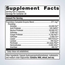 SpectraZyme Complete Enzymes, 60 Capsules, by Metagenics, image #2