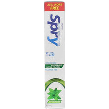 Spry Xylitol Toothpaste Fluoride Free, Spearmint, by Xlear