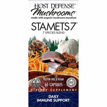 Stamets 7 Daily Immune Support, 60 Veg Capsules, by Host Defense