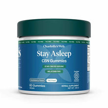 Stay Asleep Gummies 20 Mg CBN, 60 Gummies, by Charlottes Web