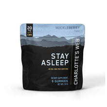 Stay Asleep Gummies 20 Mg CBN, 6 Gummies, by Charlottes Web