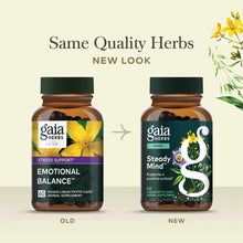 Steady Mind (Formerly Emotional Balance), 60 Liquid Phyto Caps, by Gaia Herbs