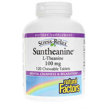 Stress-Relax Suntheanine Chewable, 120 Chewable Tablets, by Natural Factors