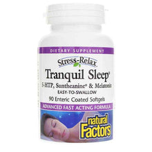 Stress-Relax Tranquil Sleep, 90 Enteric Coated Softgels, by Natural Factors