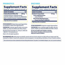 SubCulture Probiotics + Enzymes for Dairy Control, 60 Veg Capsules, by Enzymedica, image #2