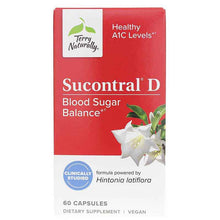 Sucontral D Blood Sugar Balance, 60 Capsules, by Terry Naturally