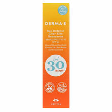 Sun Defense Clear Zinc Sunscreen SPF 30 Body, by Derma E