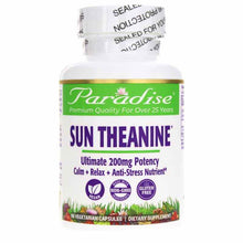 Sun Theanine, 90 Veg Capsules, by Paradise Herbs