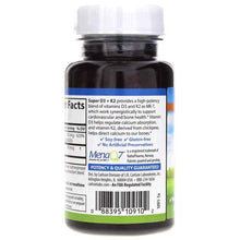Super D3 + K2, 45 Veg Capsules, by Carlson Labs, image #3