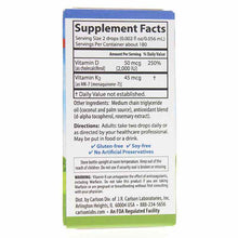 Super Daily D3 + K2 Liquid (2,000 IU/45 Mcg), 360 Veg Drops, by Carlson Labs, image #3