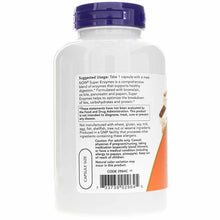 Super Enzymes Capsules, 180 Capsules, by NOW Foods, image #3