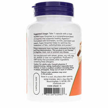 Super Enzymes Capsules, 90 Capsules, by NOW Foods, image #3