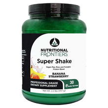 Super Shake Vegan, Banana Strawberry, by Nutritional Frontiers