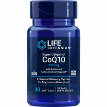 Super Ubiquinol CoQ10 200 Mg with Enhanced Mitochondrial Support, by Life Extension