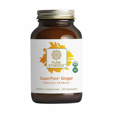 SuperPure Ginger Organic Extract Capsules, by Pure Synergy